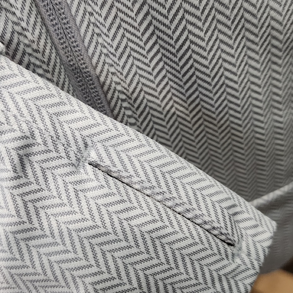 Mondetta Gray/White Patterned Athlesiure Hooded J… - image 7